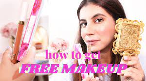 how to get free makeup in india not