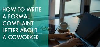 An accusation does enough damage. How To Write A Formal Complaint Letter About A Coworker Acute