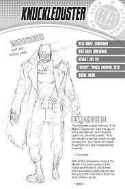 Respect Knuckleduster! (My Hero Academia Vigilantes) : r/respectthreads