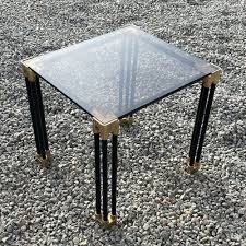 Black Tubular Side Table For At Pamono