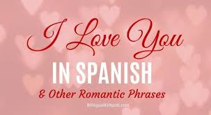 in spanish other spanish romantic phrases