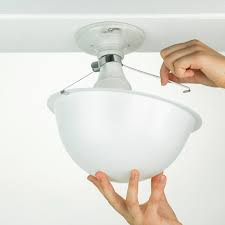 Clip On Ceiling Light Cover Exposed