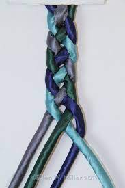 Learn to make your own colorful bracelets of threads or yarn. Braids Four Strand Flat Braid Ellen W Miller Teacher Author Sewist