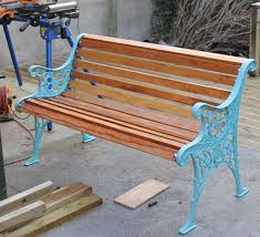 how to re a cast iron bench by new