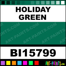 Holiday Green Soft Matte Fabric Textile Paints Bi15799
