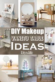 20 easy diy makeup vanity table ideas