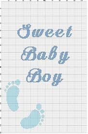Sweet Baby Boy Graphghan Chart Pattern By Wendy Ravelry
