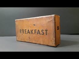 The individual rations differ in scope and preparation procedures and there is a certain assortment of main meals. 1945 Us K Ration Breakfast Mre Review 70 Year Old Pork Eggs Meal Ready To Eat Unboxing Youtube
