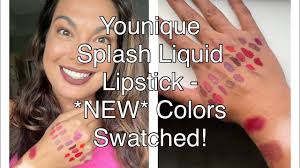 younique splash liquid lipstick new