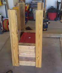 how to build a cooler stand from pallets