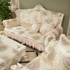 Luxury Lace Sofa Cover 3 Seater