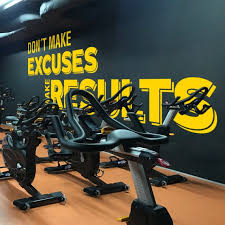 Exercise Stickers Gym Wall Decal