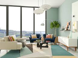 ideas for a mid century modern living room