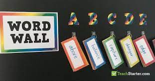 Word Wall Ideas For The Classroom