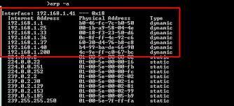 scan network for ip addresses using cmd