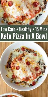 Blog » keto recipes » fathead pizza: Keto Pizza In A Bowl Recipe Keto Recipes Dinner Pizza Bowl Keto Recipes Easy