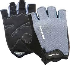 Nivia Python Gym Fitness Gloves Xl Black Grey