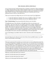 college application essay 10