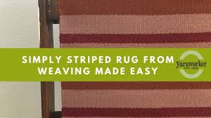simply striped rug you