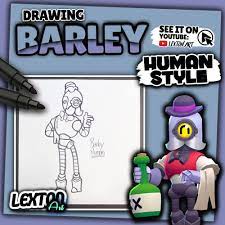 If you enjoy these brawl stars speed drawings, let me. How To Draw Barley Human Style Brawl Stars Lexton Art If You Want To See A Speed Drawing Of Barley Human Style Th Drawings Drawing Tutorial Brawl