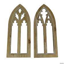 Gothic Arch Window Frame Wall Decor