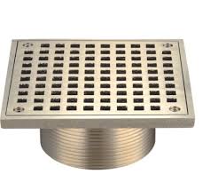 shower square nickel bronze floor