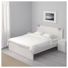 Malm Bed Frame High White Luröy