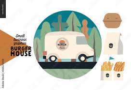 Burger House Small Business Graphics