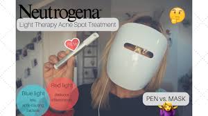 Pen Vs Mask Neutrogena Light Therapy Acne Spot Treatment Which One Is For You Bethanymew