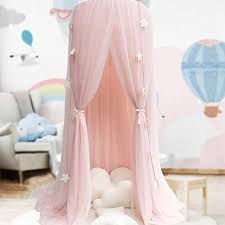 Beddinginn offers all kinds of pink bed canopy.buy reasonable price pink bed canopy and you could save much money online. Buy Bed Canopy For Girls Princess Bed Canopy Mosquito Net Nursery Play Room Decor Dome Premium Yarn Netting Curtains Baby Game Dream Castle Pink Online In Indonesia B083bb91b9