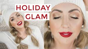 easy holiday glam makeup meg o on the go