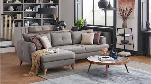 This light bright living room is anchored by a large blue gray sectional and accented with natural wood and white highlights. Why Should You Choose Sleeper Sectional Sofa For Small Spaces Dogtas