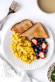 creamy scrambled eggs without milk
