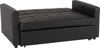Seconique Astoria Guest Sofa Bed Black