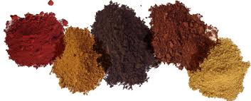 organic and inorganic pigments for semi
