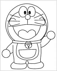 Kumpulan gambar hitam putih bw untuk diwarnai. 2021 Gambar Sketsa Doraemon Berwarna Hitam Putih Lengkap Sindunesia