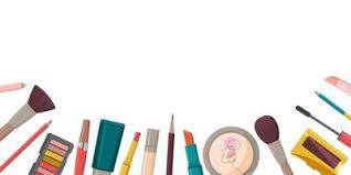 makeup tools vector art icons and