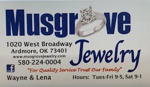 musgrove jewelry 1020 w broadway st