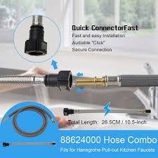 pull down kitchen faucet hose spray