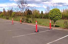 Parallel parking with cones in mauritius. Parallel Parking With Four Poles On The Washington State Driving Test