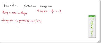 equation of the line that is tangent