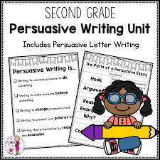 persuasive letter writing second grade