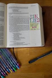 The ten commandments and ten fingers. Bible Journaling For The Beginner
