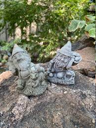 Buy Handmade Pair Of Garden Gnomes