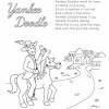 Yankee doodle coloring pages are a fun way for kids of all ages to develop creativity, focus, motor skills and color recognition. 1