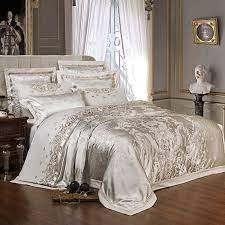 queen king size embroidery bed