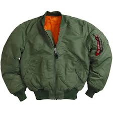 Ma 1 Nylon Flight Jacket Xxs Sage Green