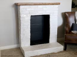 Diy Faux Cardboard Fireplace Easy