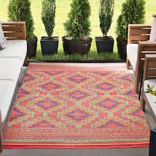 tayse rugs sunset multi color 6 ft x 9