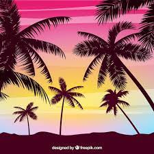 free vector summer background with